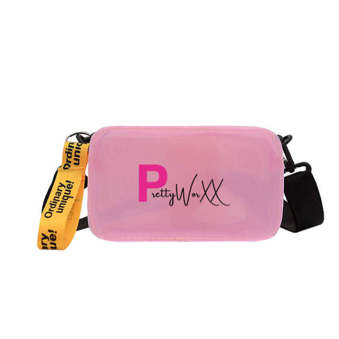 Pink Mini Jelly Crossbody Purse
